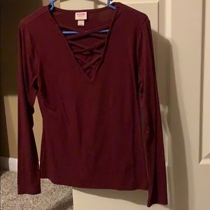 Mossimo Long-Sleeve Top